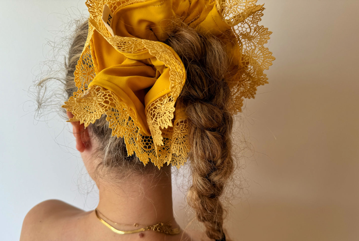 Scrunchie merletto