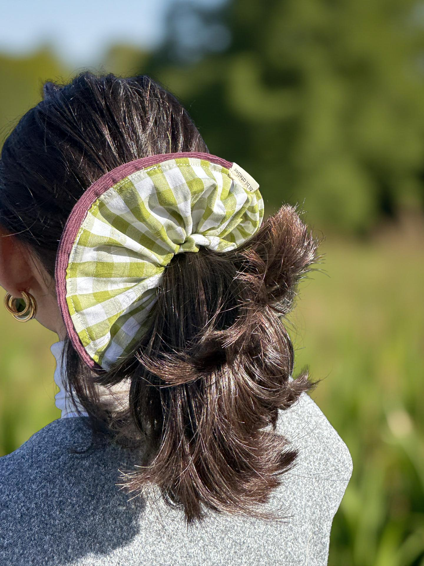 Scrunchie vichy