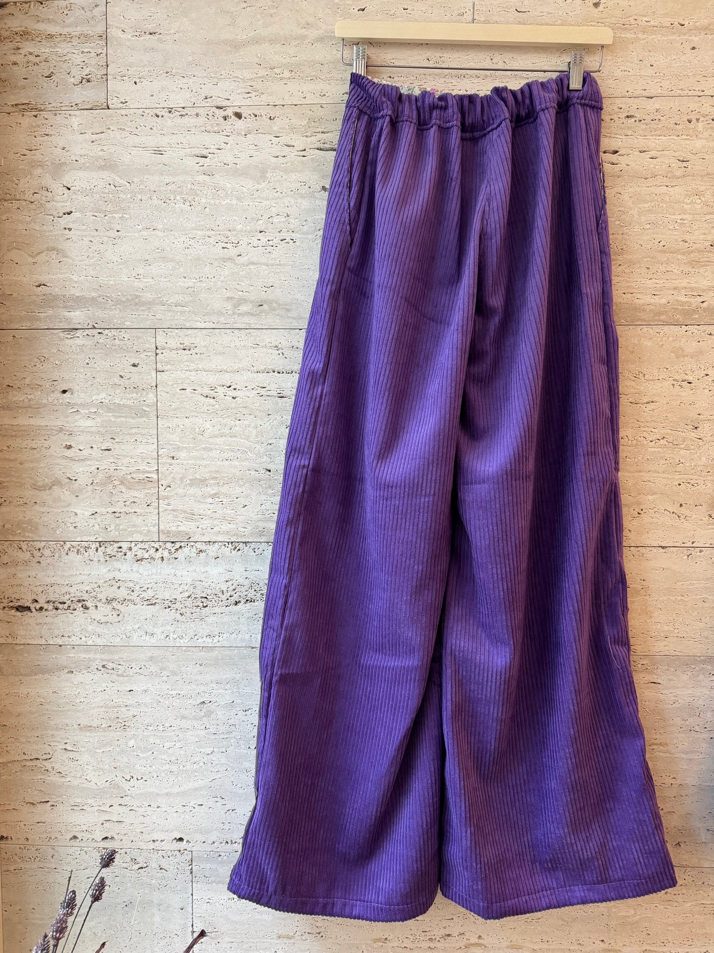Pantalone Zaffiro in velluto