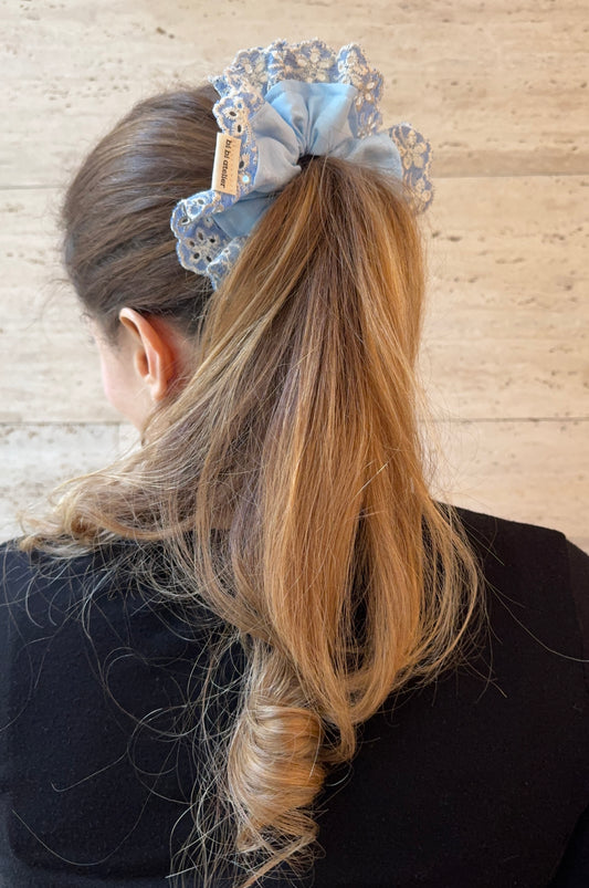 Scrunchie sangallo