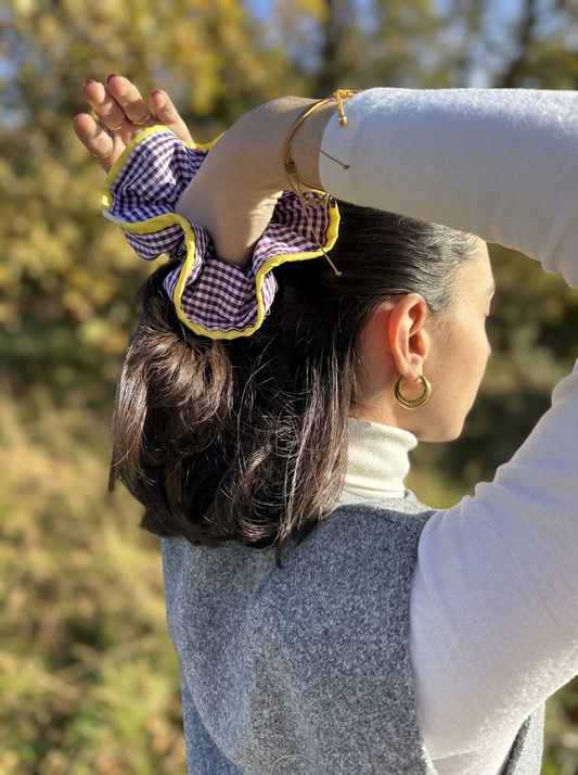 Scrunchie vichy