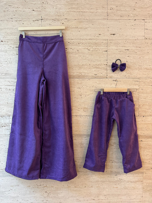 Pantalone Zaffiro in velluto