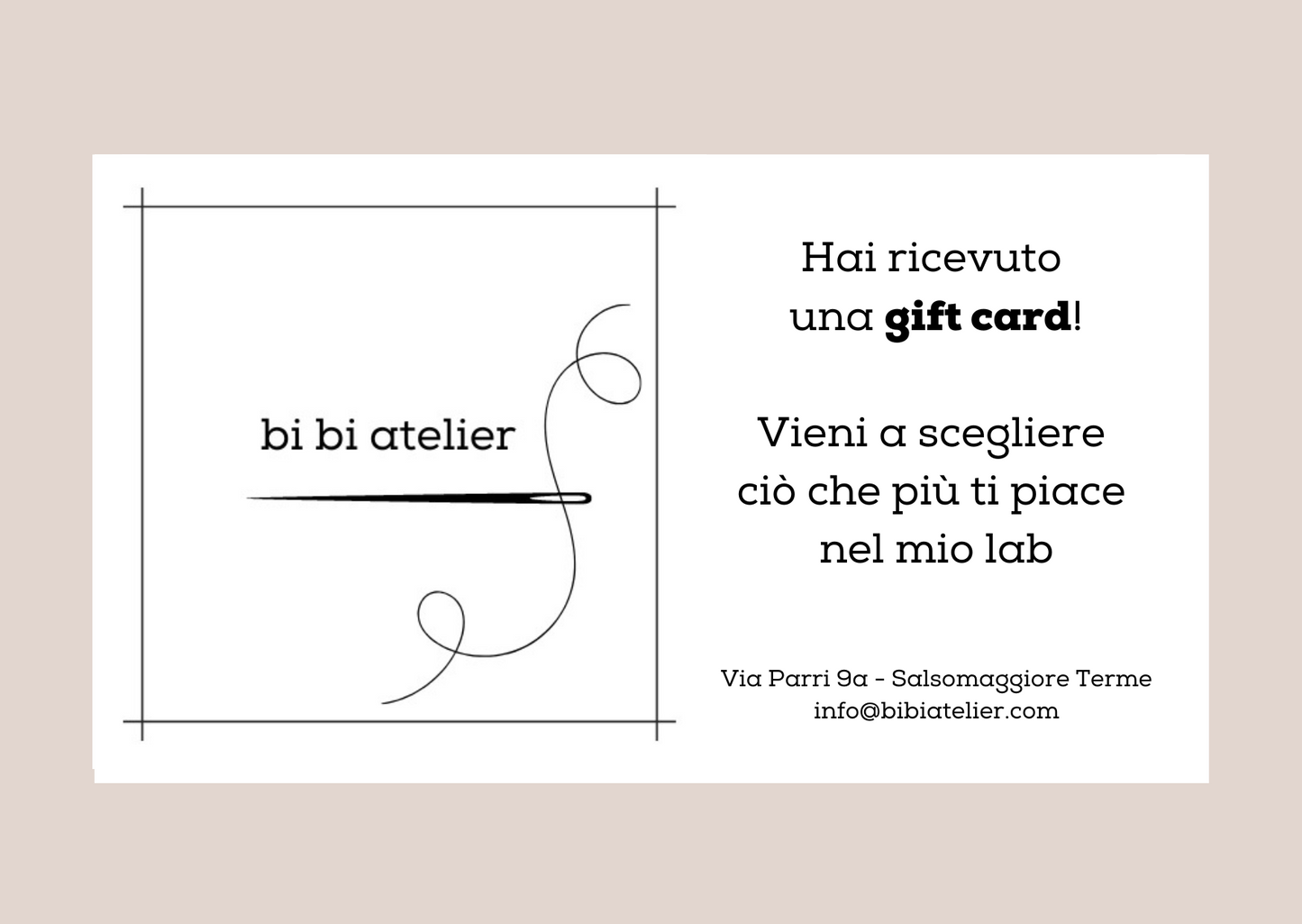 Gift card