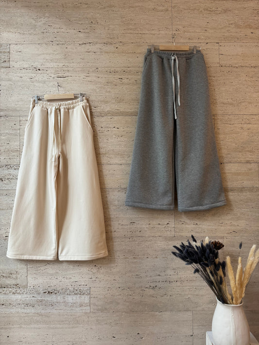 Pantaloni Scirocco in jersey garzato