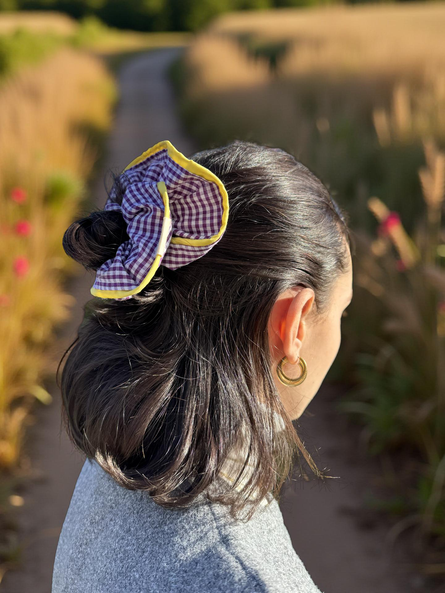 Scrunchie vichy