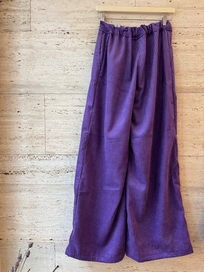 Pantalone Zaffiro in velluto